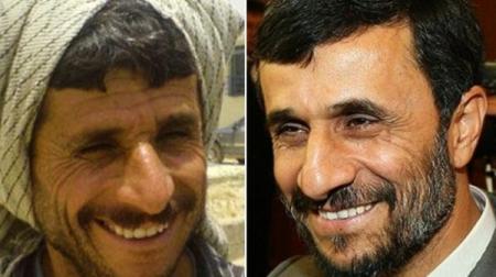 أحمدي نجاد وشبيهه