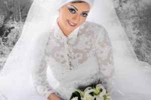 احدث وارق فساتين زفاف 2018 للمحجبات