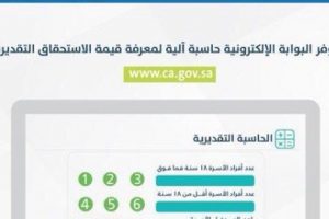 رابط معرفة الاستحقاق من برنامج حساب المواطن السعودي حاسبة حساب المواطن التقديرية