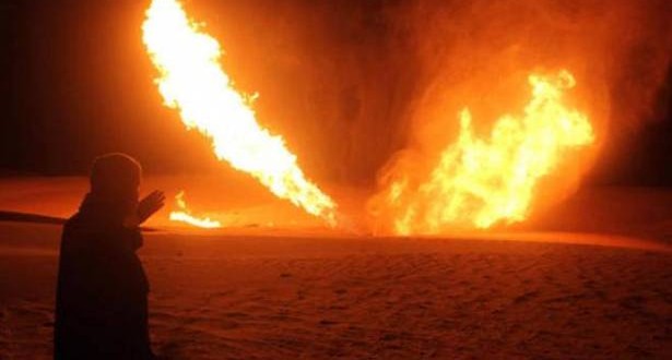 تفجير خط الغاز ببورسعيد